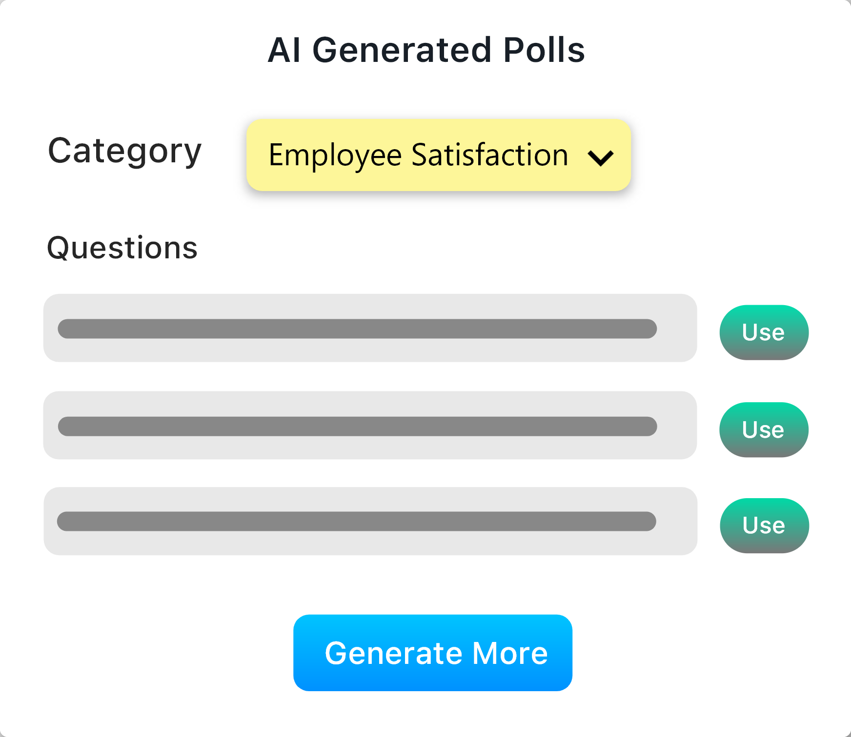 AI Polls